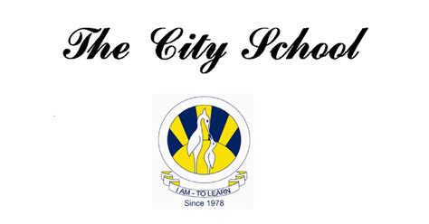 the city school ams|The City School E.